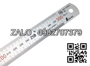 Thước lá Inox Shinwa 12