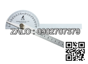 Thước đo góc cơ 2 lá (trắc vi kế) Shinwa 100mm/4