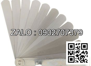 Bộ dưỡng đo chiều dày(
căn lá) Shinwa 0.04-0.3mm ( 0.01/0.05 ) 73781