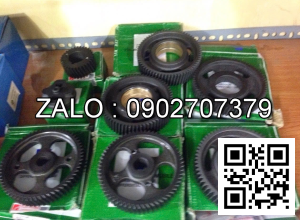 Bộ nhông đầu động cơ KOMATSU SAA12V140ZE , 12 CYL , CM3