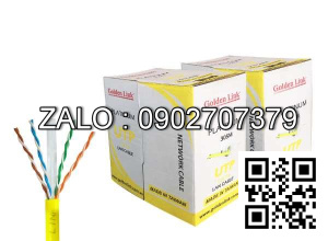 Cable Golden Link 305m 6E Màu Vàng Chuyên Camera Platium ()