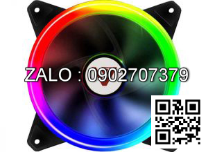 Fan Case V203B LED ARGB (Tự Chuyển Màu)