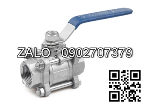 Van bi ren 3PC Inox 316 DN24