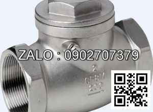Van 1 chiều lá ren Inox 316 DN1800