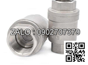 Van 1 chiều lò xo Inox 316 DN1-1/2