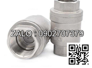 Van 1 chiều lò xo Inox 201 DN50