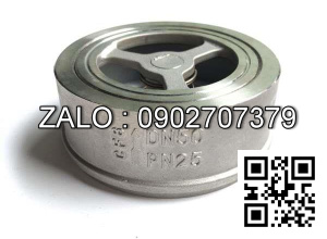 Van 1 chiều đĩa Inox 304 DN14
