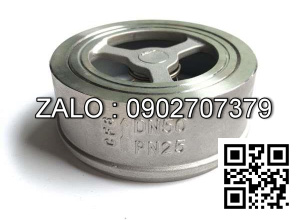 Van 1 chiều đĩa Inox 316 DN250