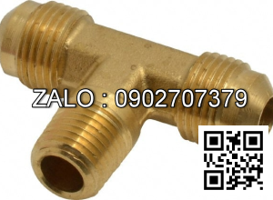 Tê 3 đầu ren ngoài có 2 đầu côn 13