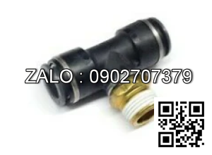 Tê nối ống ren ngoài giữa 17mm