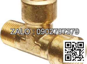 Tê (Tee) 1 ren ngoài , 2 ren trong thau phi 9.6mm