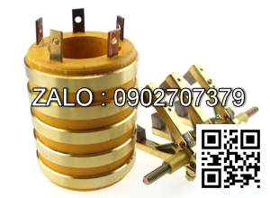 Cổ góp điện 5 pha , 5 vành