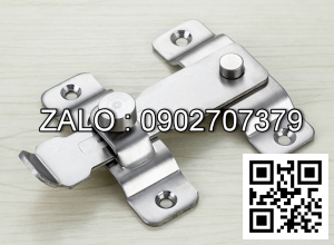 Chốt Khóa Cài Cửa Hình Chữ L Vuông 90 Độ KUNBE