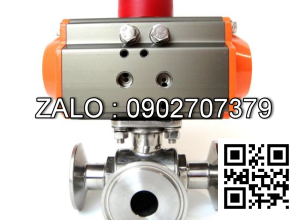 Van bi mặt bích Inox304 khí nén DN500