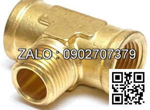 Tê (Tee) 1 ren ngoài , 2 ren trong thau phi 140