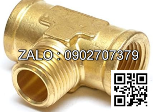 Tê (Tee) 1 ren ngoài , 2 ren trong thau phi 17