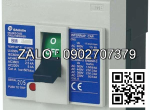 MCCB 3P BM 250-CN 3P 250A 22KA Adj