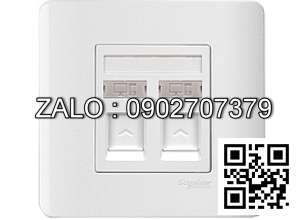 Bộ 2 ổ cắm điện thoại Clipsal / Schneider E8432RJS_5_G19