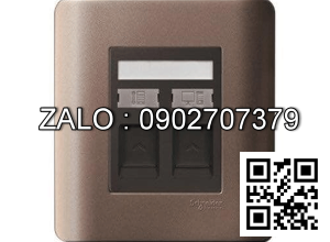 Ổ cắm mạng Clipsal / Schneider E8432TDRJS_5SZ_G19