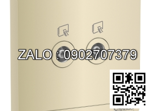 Bộ 2 ổ cắm Tivi Clipsal / Schneider E8332TV_WG_G19