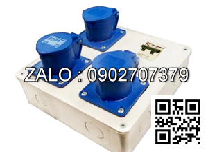 Hộp phân phối 3 ổ cắm PCE NDB313-232