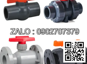 Van khóa nhựa răng trong RT tay vặn nhựa màu xanh 34