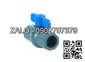 Van khóa nhựa tay vặn nhựa màu xanh 160