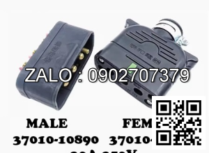 Giắc sạc 3 pha xe nâng điện 30A 250V/37010-10870