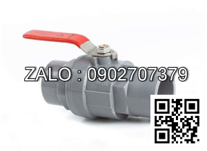 Van khóa nước nhựa tay vặn Inox màu trắng 49