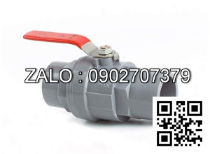 Van khóa nước nhựa tay vặn Inox màu xanh 21