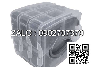 Hộp chốt gồm 3 khay - 630 con chốt các loại