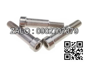 Bộ Bulong lục giác ngoài ren lửng mạ kẽm M6x38