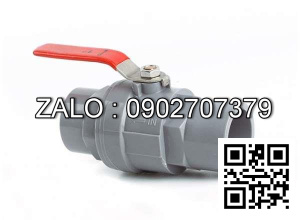 Van khóa nước nhựa tay vặn Inox màu xanh 90 Bình Minh