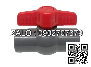 Van khóa nước nhựa tay vặn nước nhựa màu xanh 90 Bình Minh