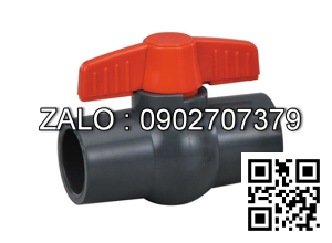 Van khóa nước nhựa tay vặn nước nhựa màu đỏ 168 Bình Minh