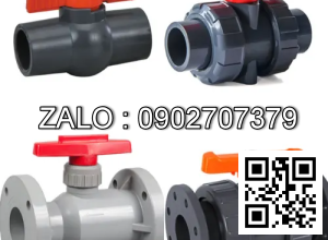 Van khóa nhựa tay gạt Inox màu trắng 60 Tiền Phong