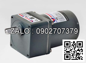 Động cơ mini giảm tốc Wanshsin 180W (90YT180WGV22) , cốt 15 , thân vuông( 104x104 ) ,tỉ số truyền 1/3-1/12.5