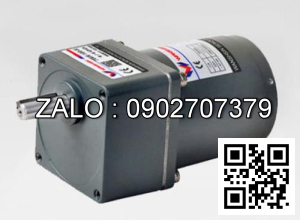 Động cơ mini giảm tốc Wanshsin 200W (90YT200WGV22) , cốt 15 , thân vuông( 104x104 ) ,tỉ số truyền 1/7.5-1/30