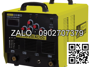 Máy hàn Tig + que Inverter 250 Ampe - 220V (AC/DC) HK TIG250ACDC -220V ( Máy có chức năng hàn nhôm ) Hỗ trợ chức năng 2T
