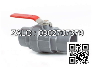 Van khóa nước nhựa tay vặn Inox màu xanh 21 Tiền Phong