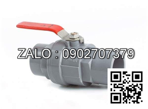 Van khóa nước nhựa tay vặn Inox màu xanh 34 Tiền Phong