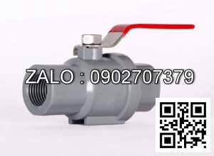 Van khóa nước nhựa răng trong RT tay gạt nước nhựa màu trắng 200 Tiền Phong