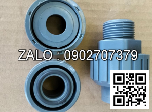 Rắc co nhựa ren trong 60 Tiền Phong