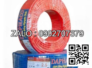 Dây điện dẹp DAPHACO D 2x4.0