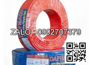 Dây điện dẹp DAPHACO D 2x6.0