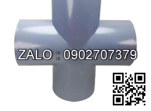Ống nối nhựa chữ thập 34 TH