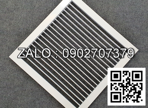 Cửa gió 1 lớp nan thẳng 850x850