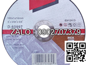 Bộ 5 đá cắt kim loại Makita D-60997