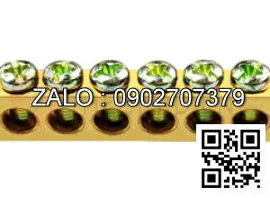Thanh trung tính nối đất 10P 125A Gama E9610