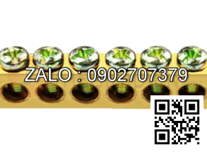 Thanh trung tính nối đất 18P 125A Gama E9618